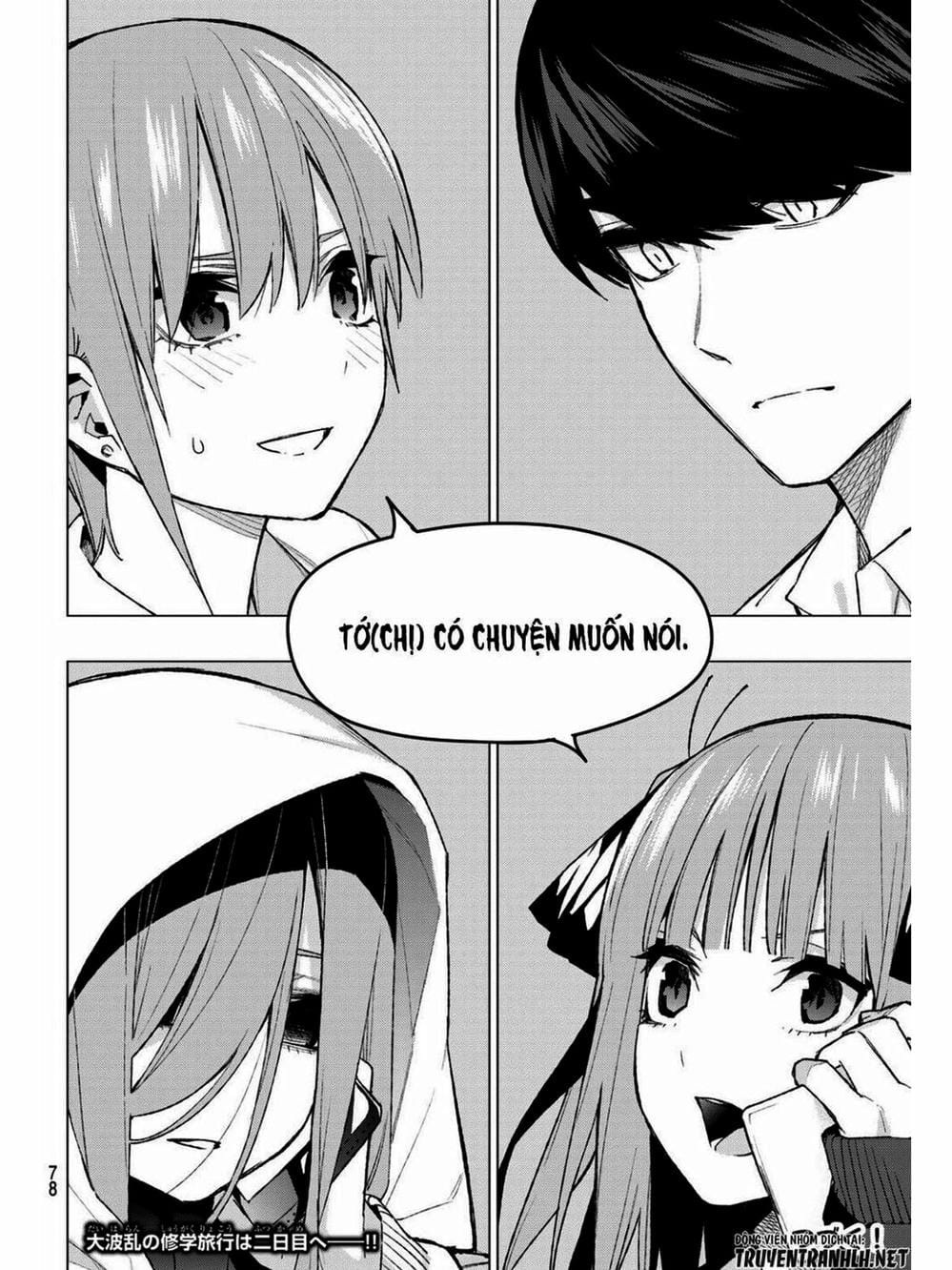 Truyện Tranh Nhà Có 5 Nàng Dâu - Gotoubun No Hanayome trang 6