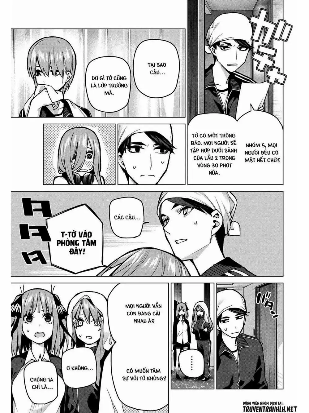 Truyện Tranh Nhà Có 5 Nàng Dâu - Gotoubun No Hanayome trang 6