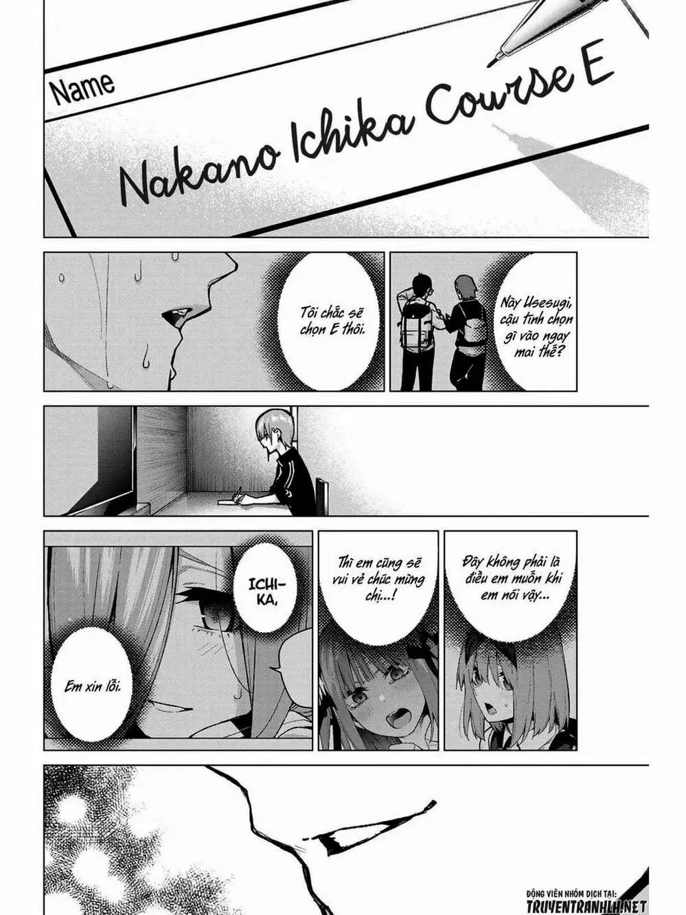 Truyện Tranh Nhà Có 5 Nàng Dâu - Gotoubun No Hanayome trang 6