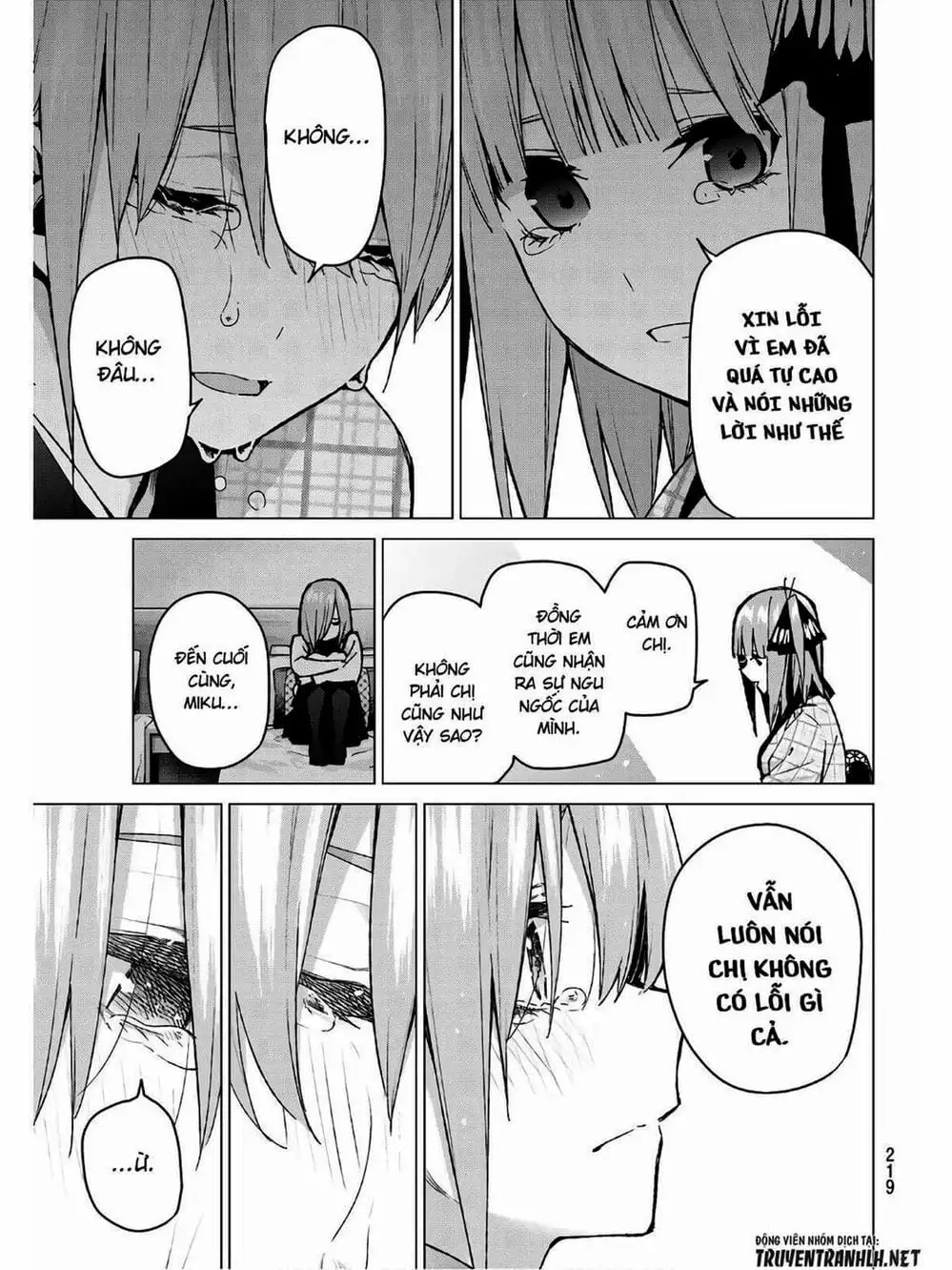 Truyện Tranh Nhà Có 5 Nàng Dâu - Gotoubun No Hanayome trang 6