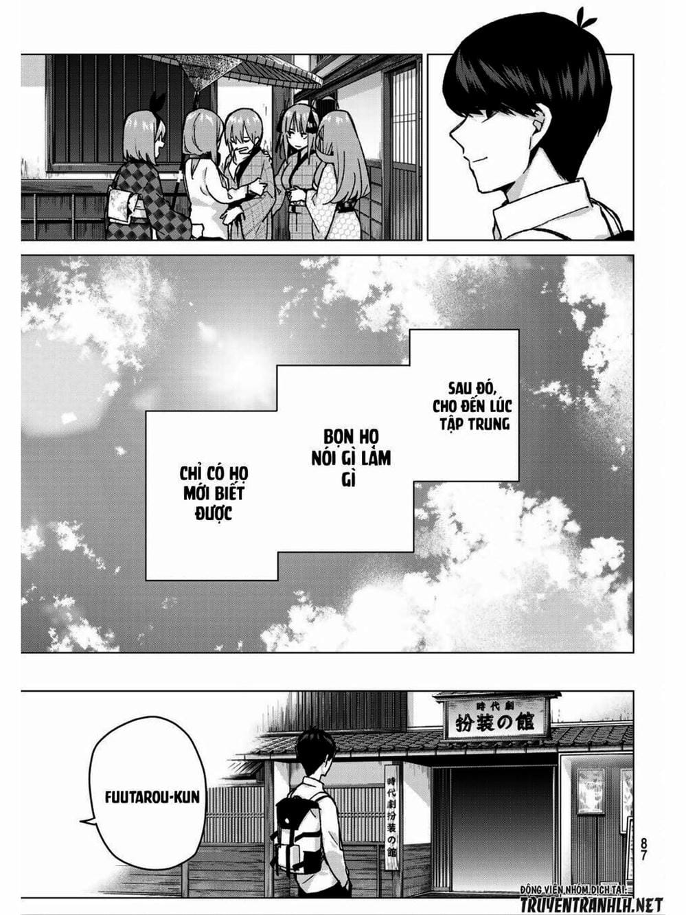 Truyện Tranh Nhà Có 5 Nàng Dâu - Gotoubun No Hanayome trang 6