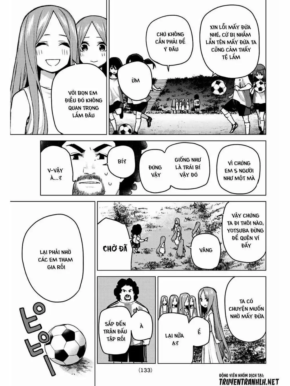 Truyện Tranh Nhà Có 5 Nàng Dâu - Gotoubun No Hanayome trang 6