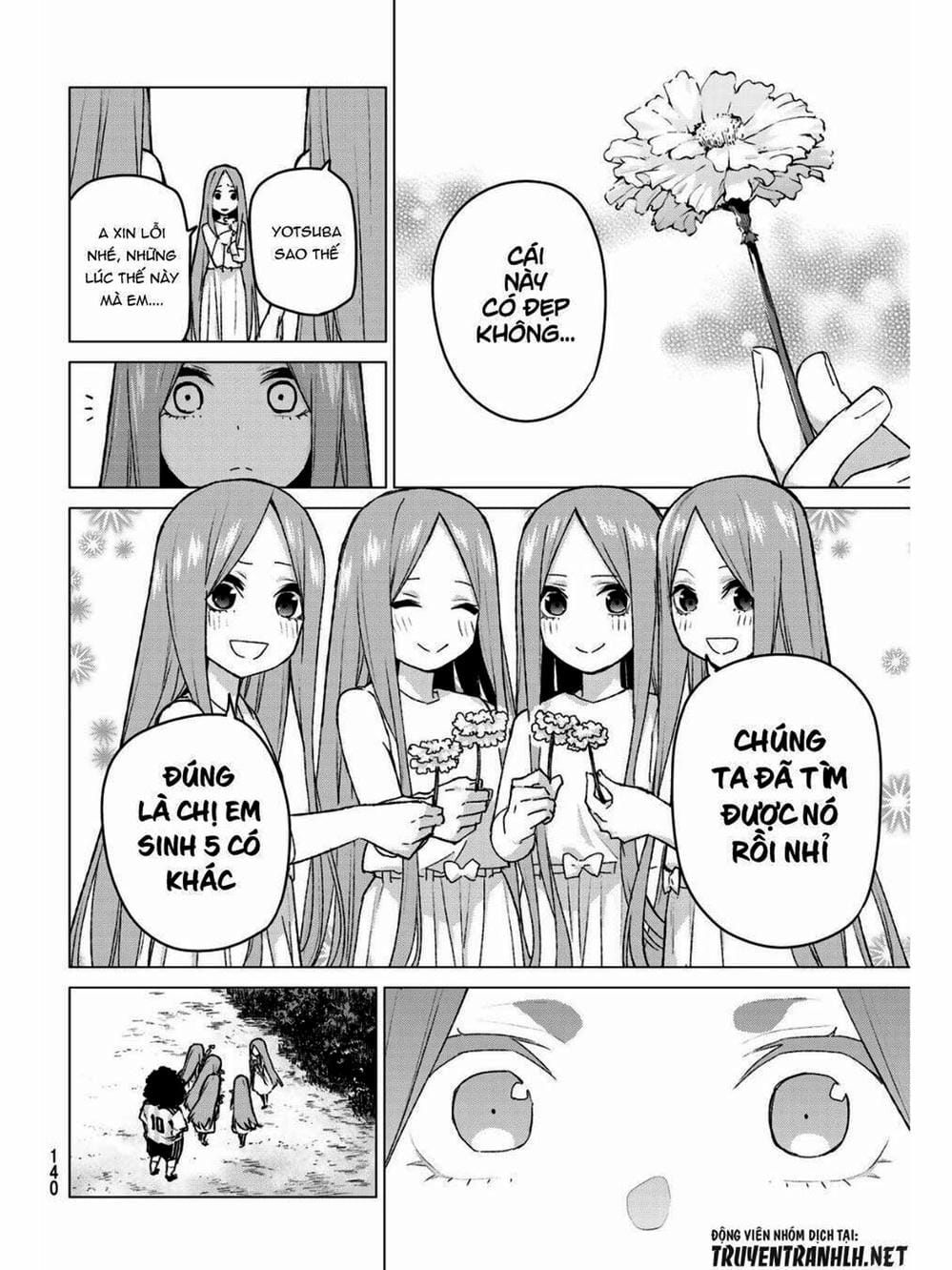 Truyện Tranh Nhà Có 5 Nàng Dâu - Gotoubun No Hanayome trang 6