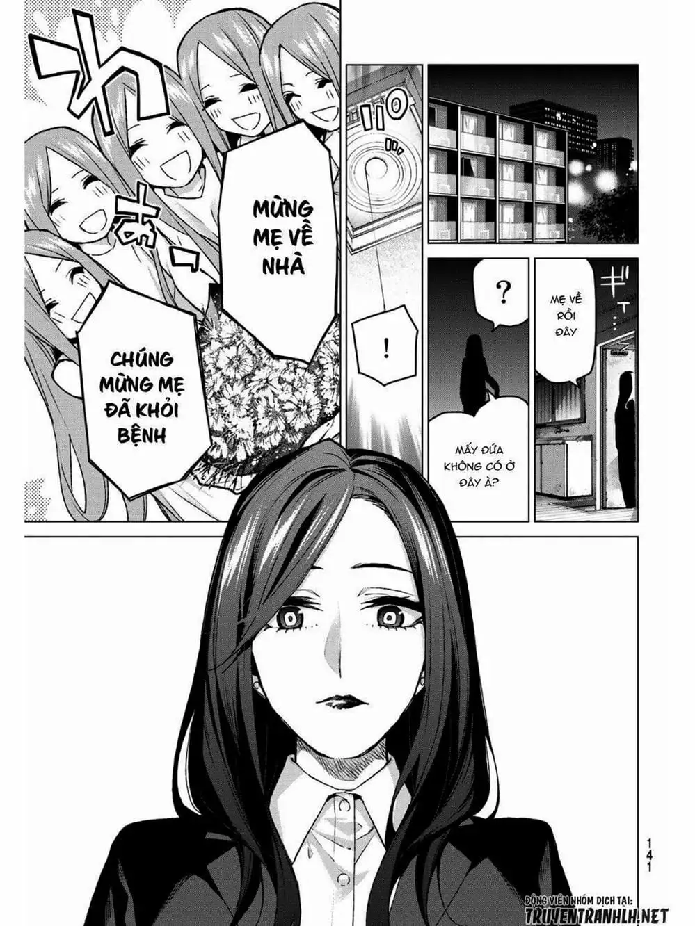 Truyện Tranh Nhà Có 5 Nàng Dâu - Gotoubun No Hanayome trang 6