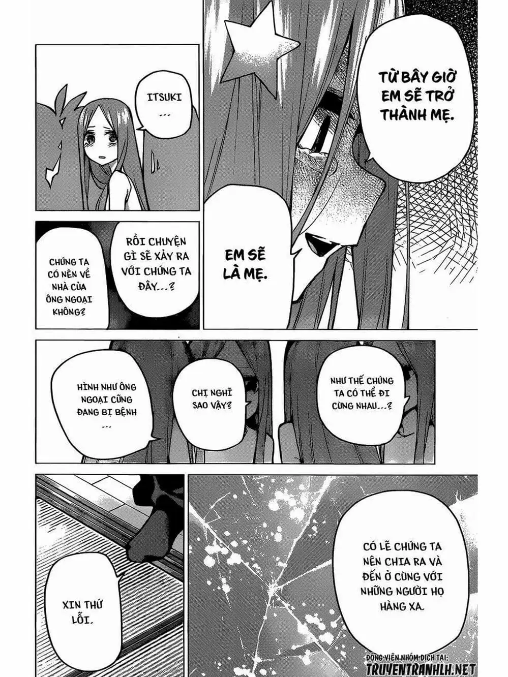 Truyện Tranh Nhà Có 5 Nàng Dâu - Gotoubun No Hanayome trang 6