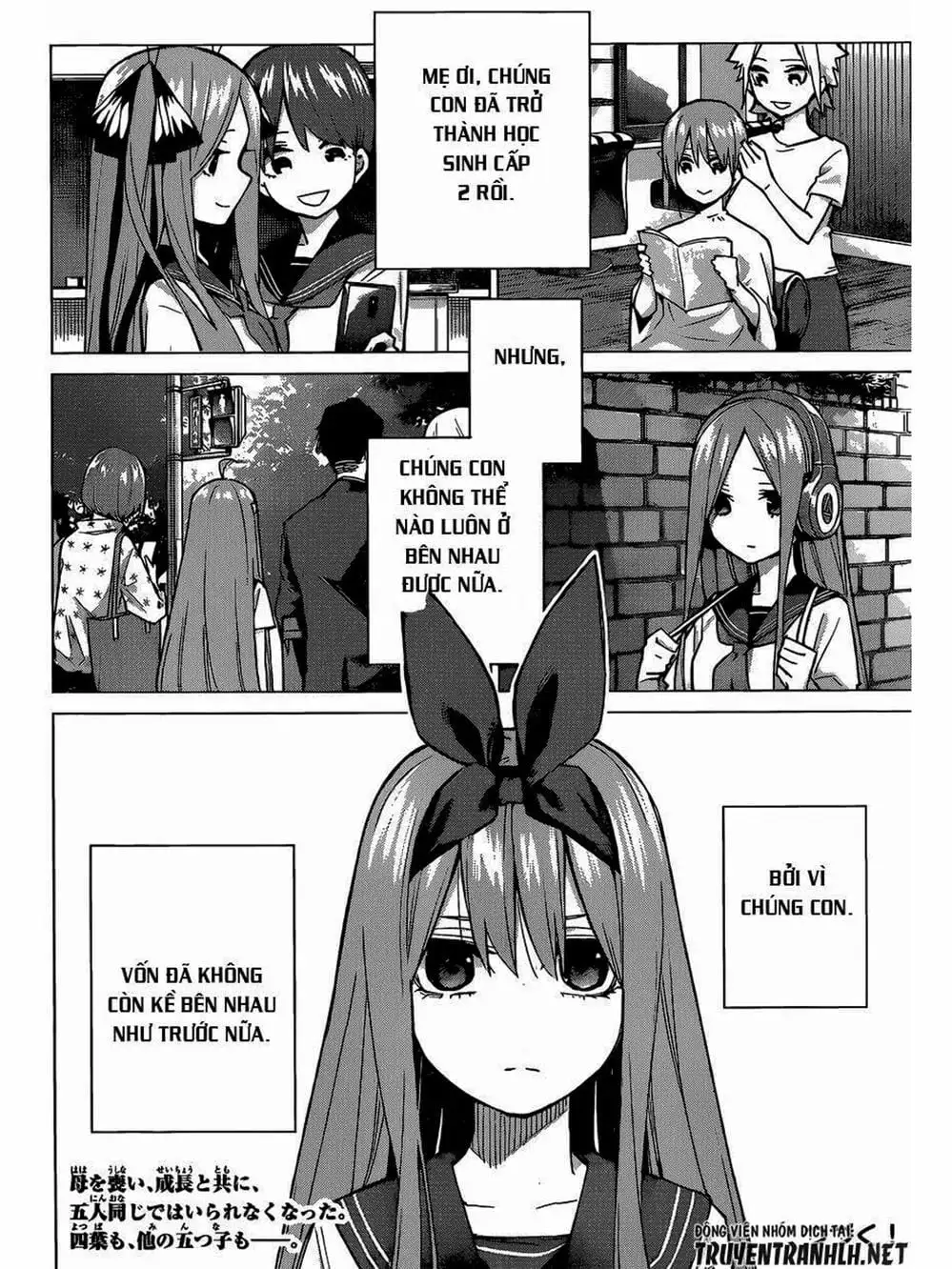 Truyện Tranh Nhà Có 5 Nàng Dâu - Gotoubun No Hanayome trang 6