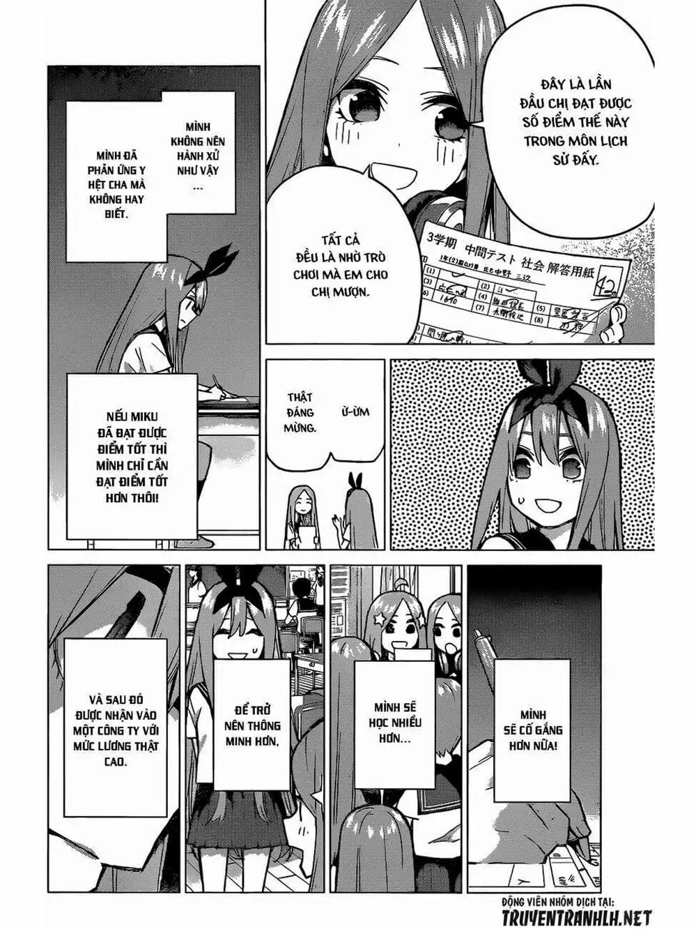 Truyện Tranh Nhà Có 5 Nàng Dâu - Gotoubun No Hanayome trang 6