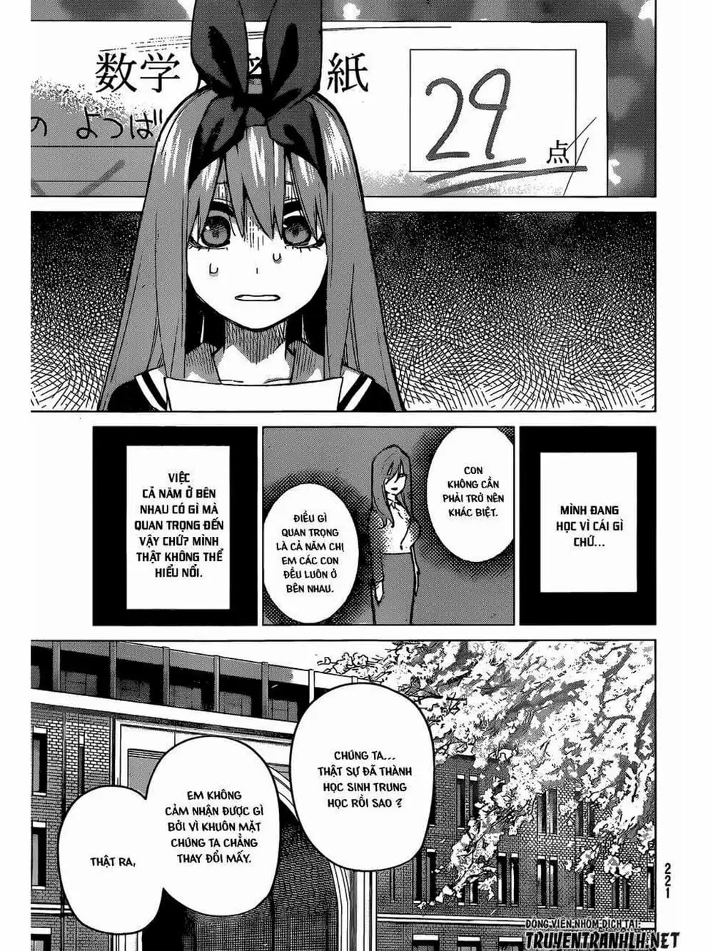 Truyện Tranh Nhà Có 5 Nàng Dâu - Gotoubun No Hanayome trang 6