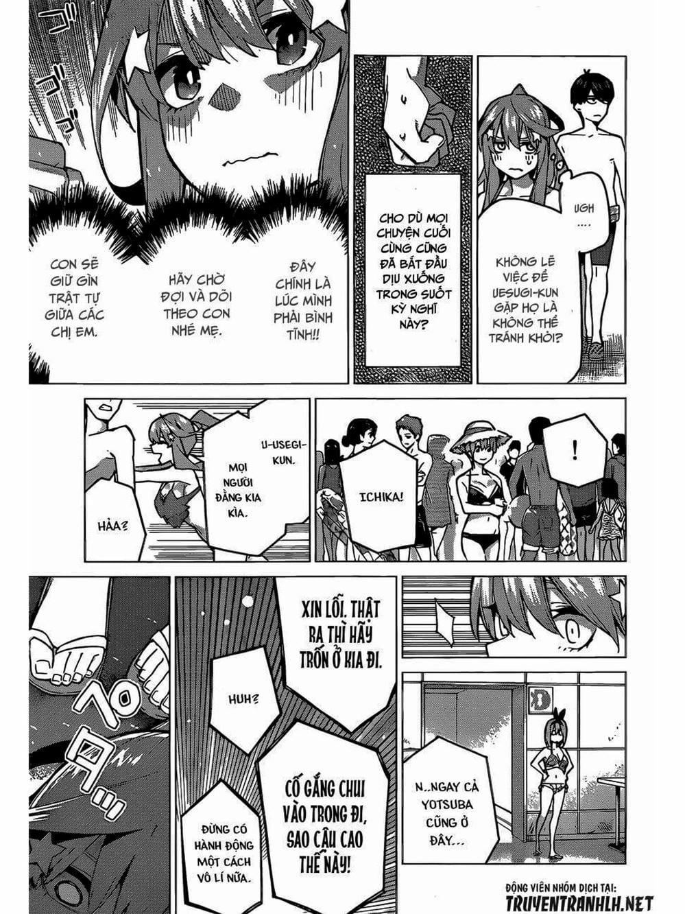 Truyện Tranh Nhà Có 5 Nàng Dâu - Gotoubun No Hanayome trang 6