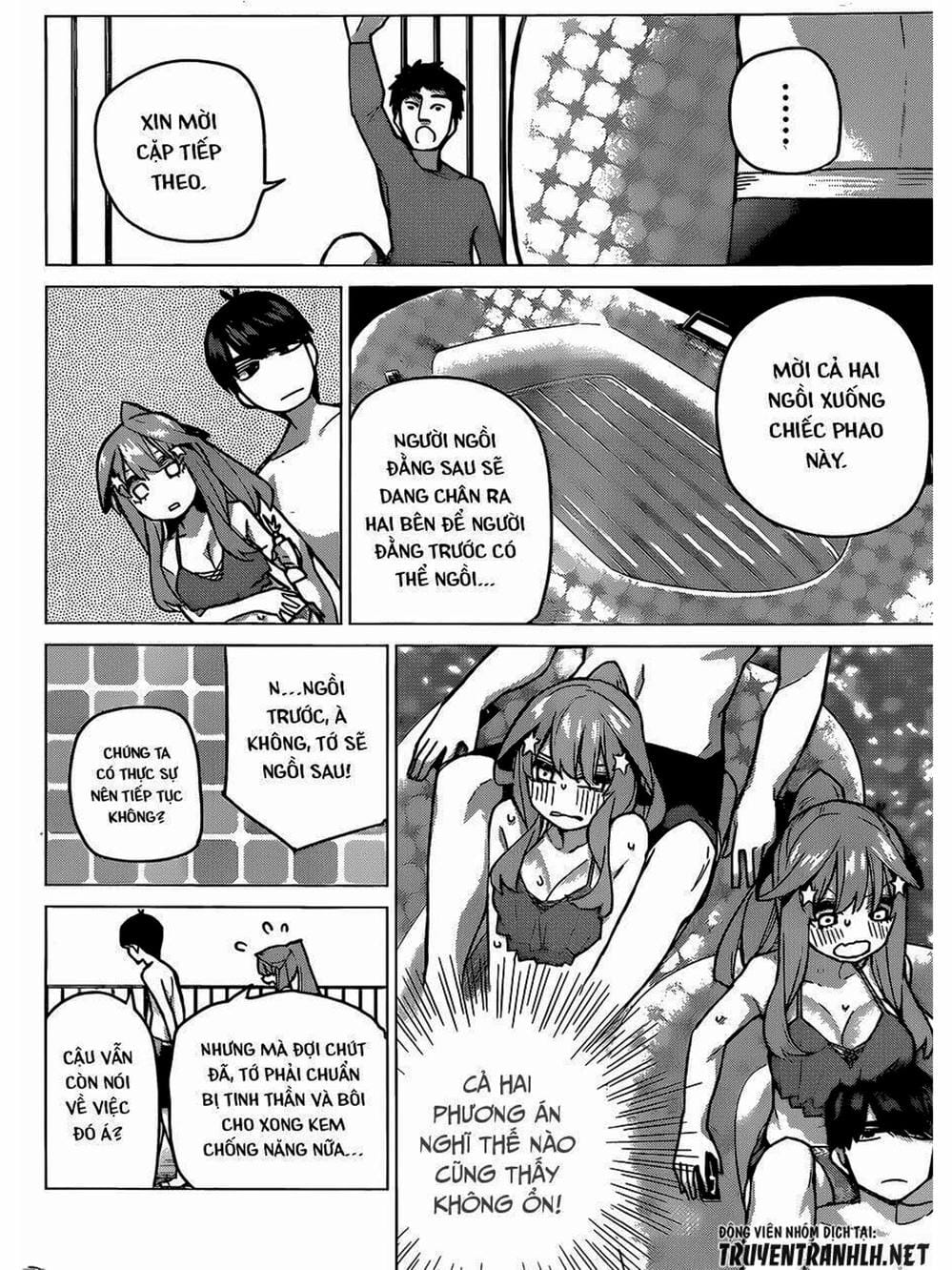 Truyện Tranh Nhà Có 5 Nàng Dâu - Gotoubun No Hanayome trang 6