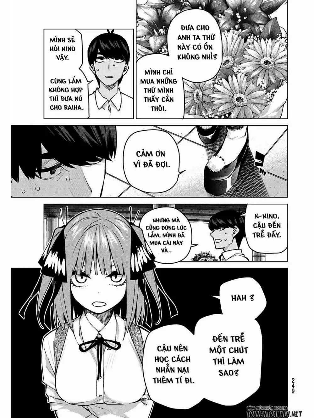 Truyện Tranh Nhà Có 5 Nàng Dâu - Gotoubun No Hanayome trang 6