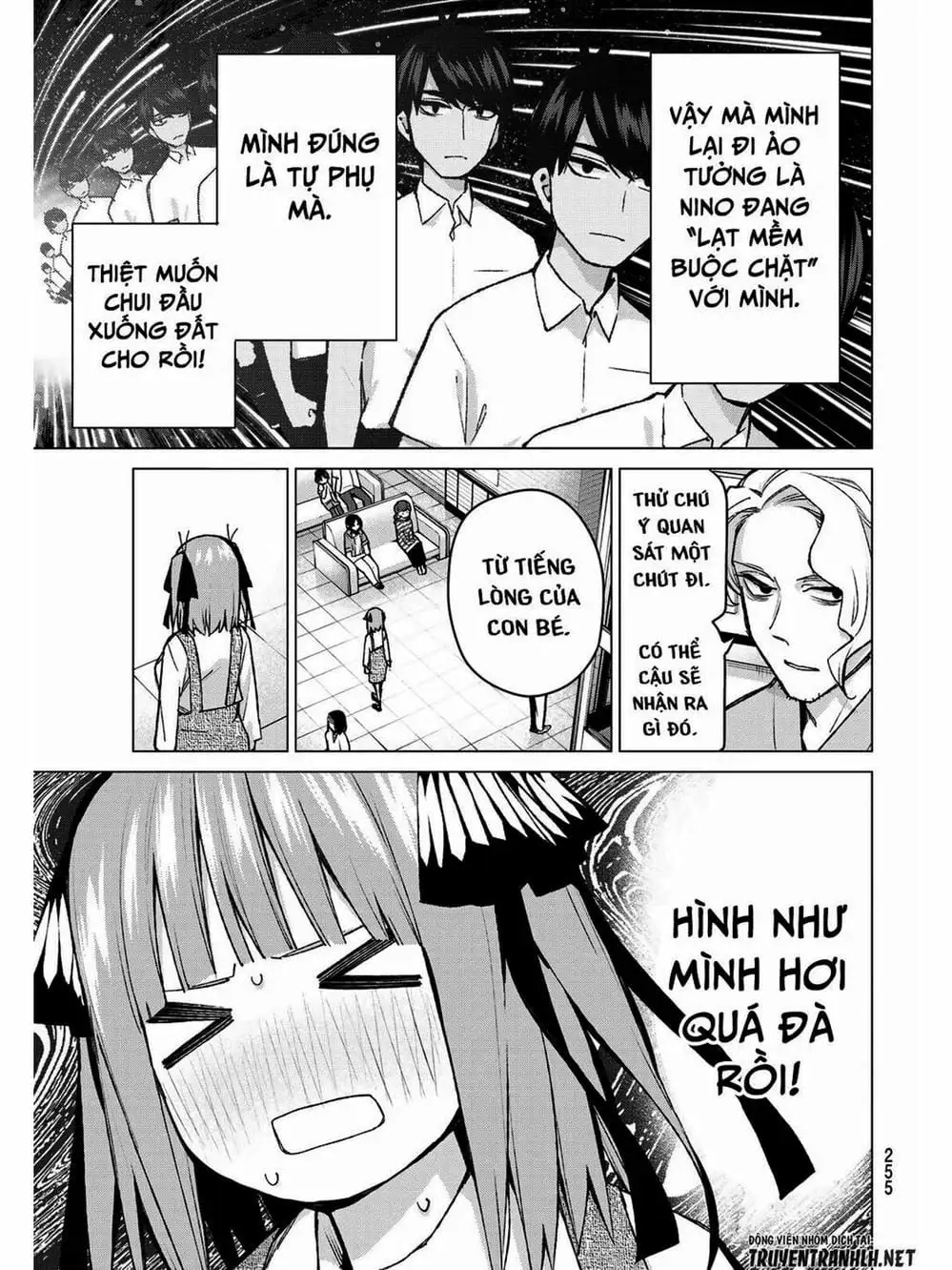 Truyện Tranh Nhà Có 5 Nàng Dâu - Gotoubun No Hanayome trang 6