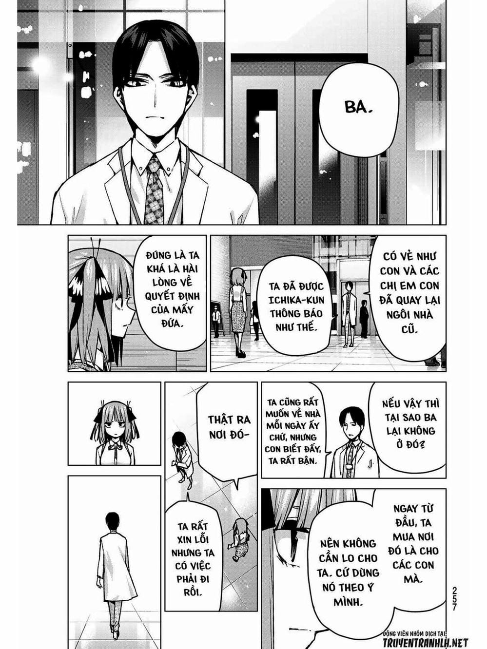 Truyện Tranh Nhà Có 5 Nàng Dâu - Gotoubun No Hanayome trang 6