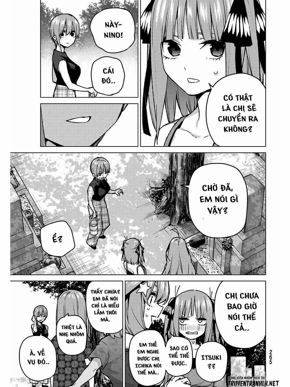 Truyện Tranh Nhà Có 5 Nàng Dâu - Gotoubun No Hanayome trang 6