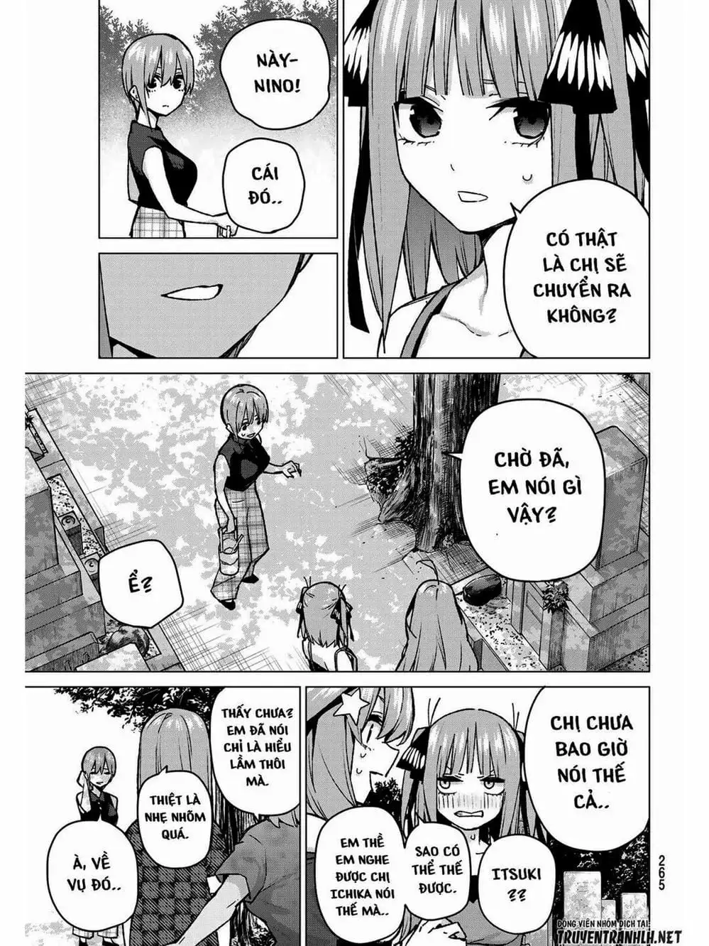 Truyện Tranh Nhà Có 5 Nàng Dâu - Gotoubun No Hanayome trang 6