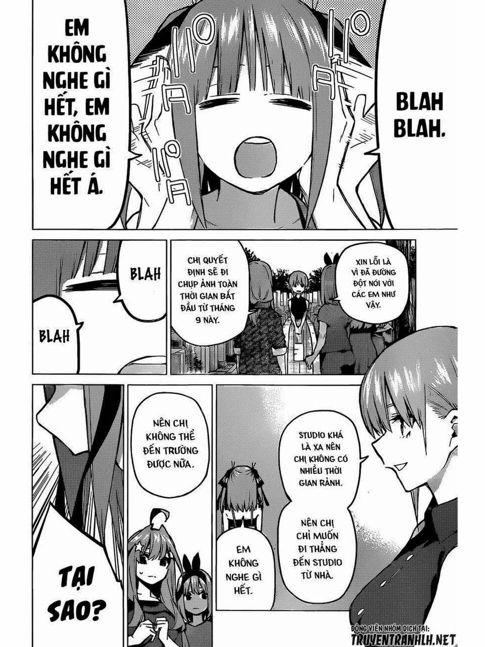 Truyện Tranh Nhà Có 5 Nàng Dâu - Gotoubun No Hanayome trang 6