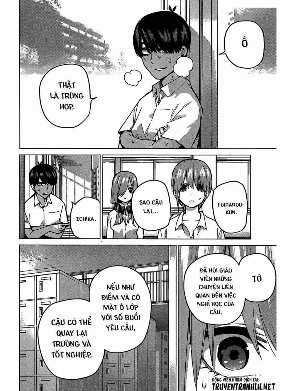 Truyện Tranh Nhà Có 5 Nàng Dâu - Gotoubun No Hanayome trang 6