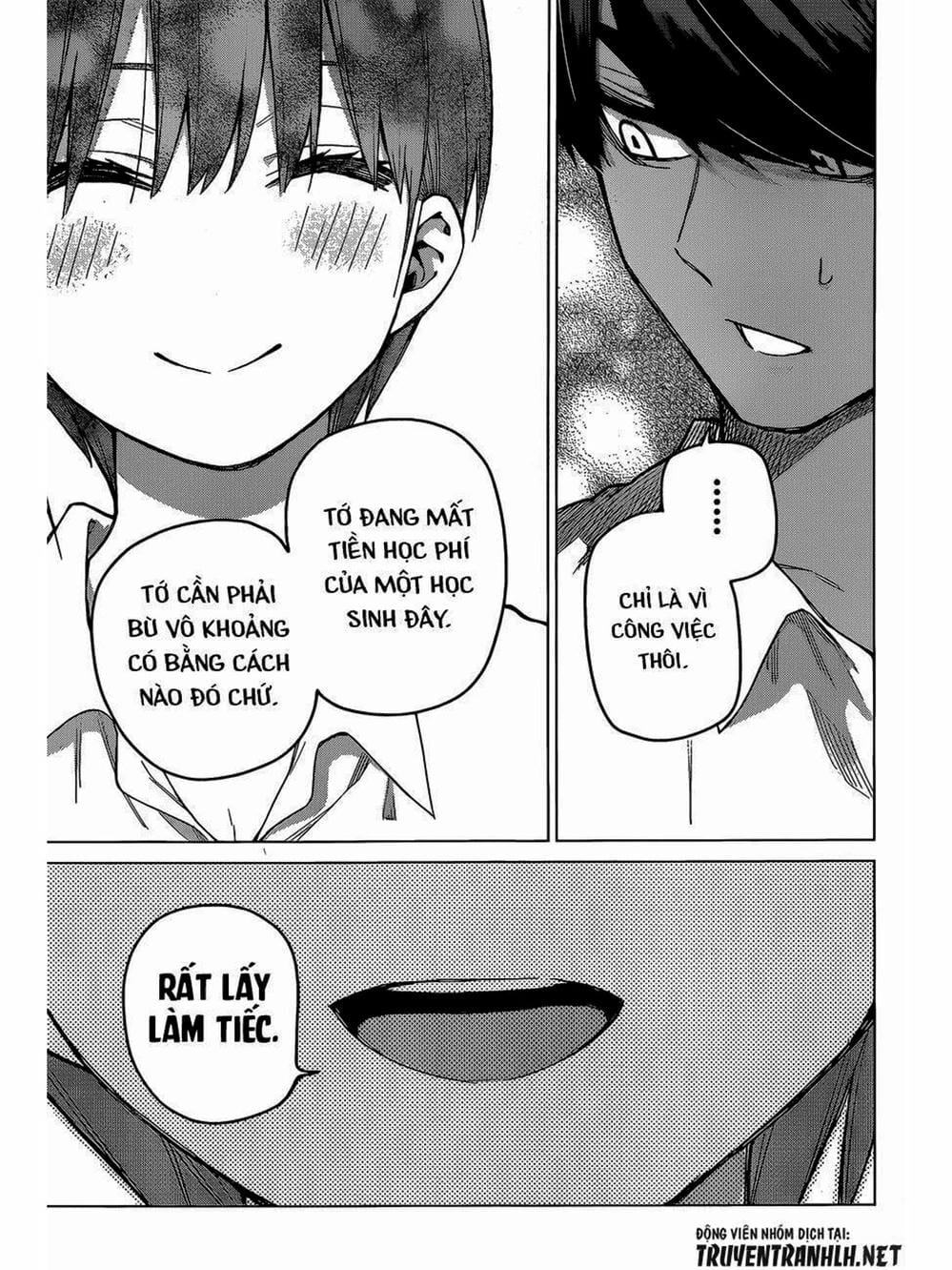 Truyện Tranh Nhà Có 5 Nàng Dâu - Gotoubun No Hanayome trang 6