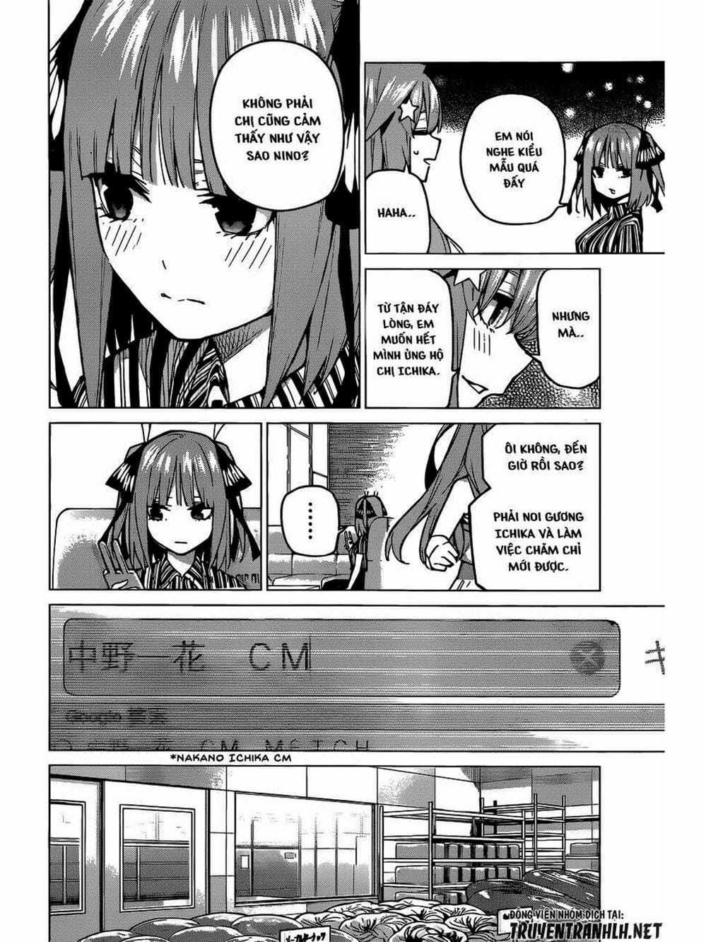 Truyện Tranh Nhà Có 5 Nàng Dâu - Gotoubun No Hanayome trang 6