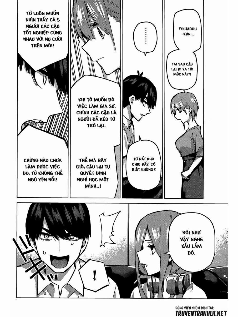 Truyện Tranh Nhà Có 5 Nàng Dâu - Gotoubun No Hanayome trang 6