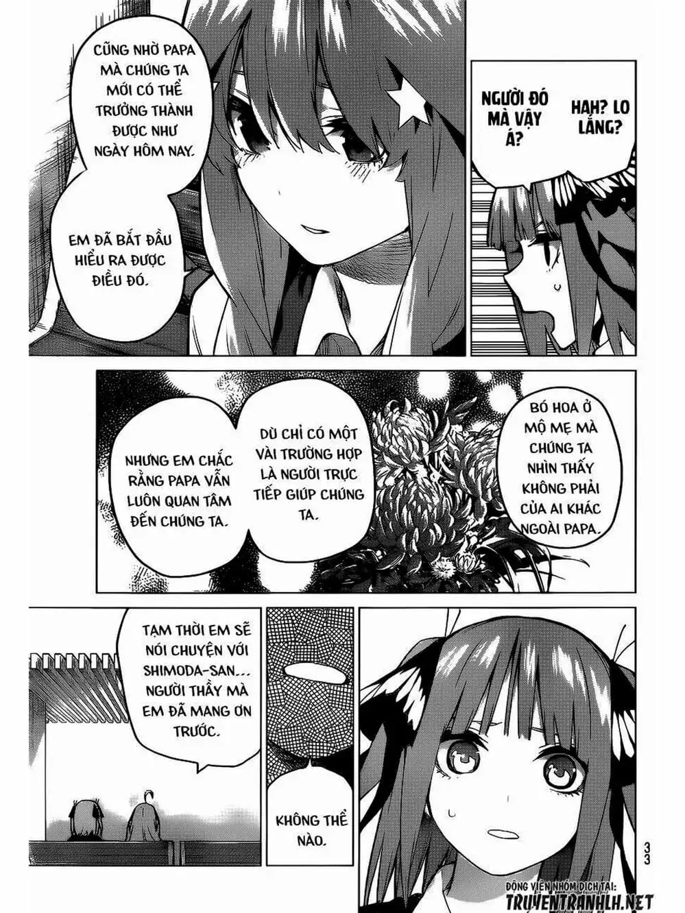 Truyện Tranh Nhà Có 5 Nàng Dâu - Gotoubun No Hanayome trang 6