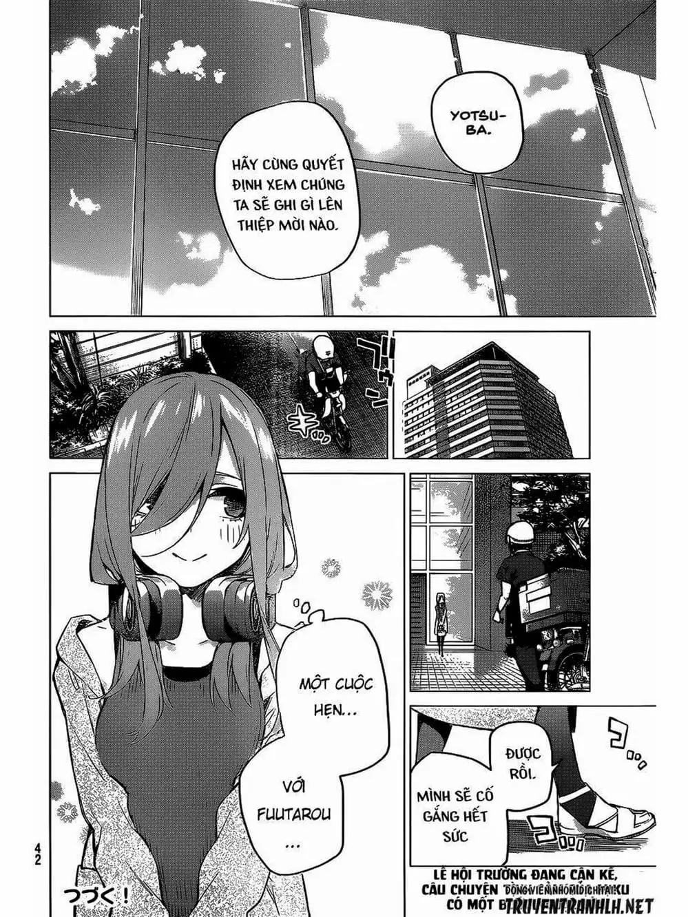 Truyện Tranh Nhà Có 5 Nàng Dâu - Gotoubun No Hanayome trang 6