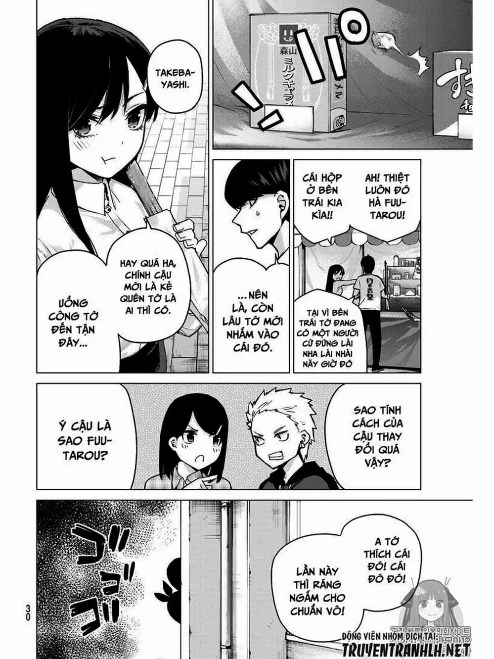 Truyện Tranh Nhà Có 5 Nàng Dâu - Gotoubun No Hanayome trang 6