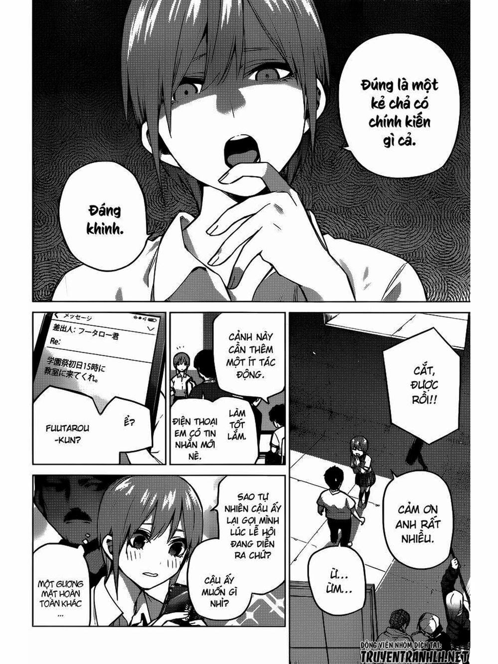 Truyện Tranh Nhà Có 5 Nàng Dâu - Gotoubun No Hanayome trang 6