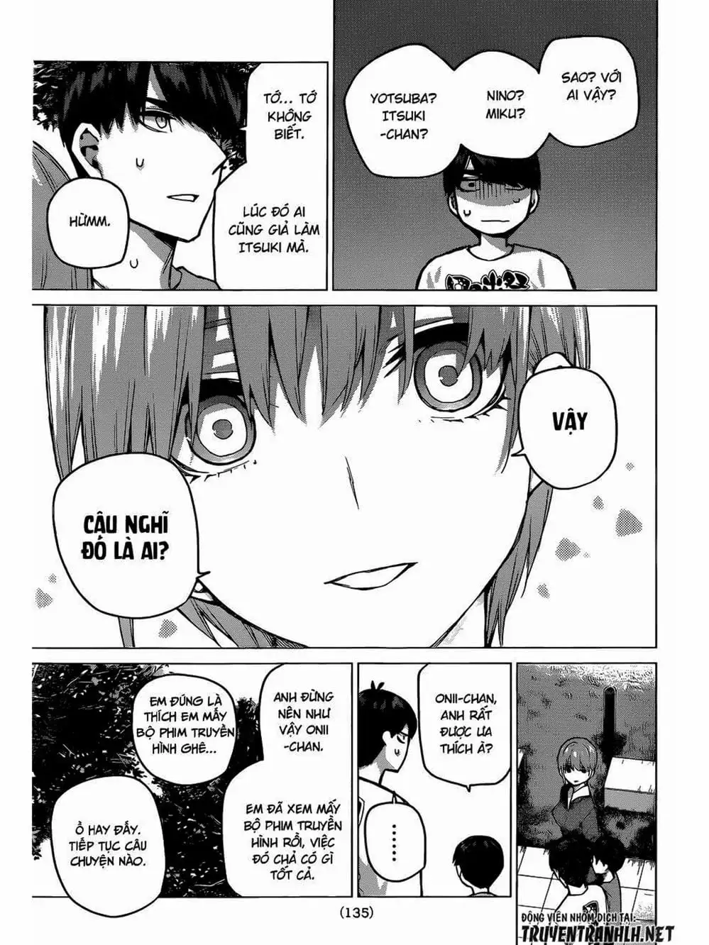 Truyện Tranh Nhà Có 5 Nàng Dâu - Gotoubun No Hanayome trang 6