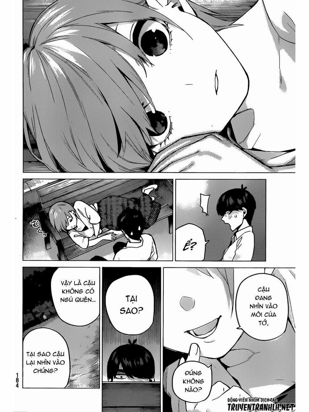 Truyện Tranh Nhà Có 5 Nàng Dâu - Gotoubun No Hanayome trang 6