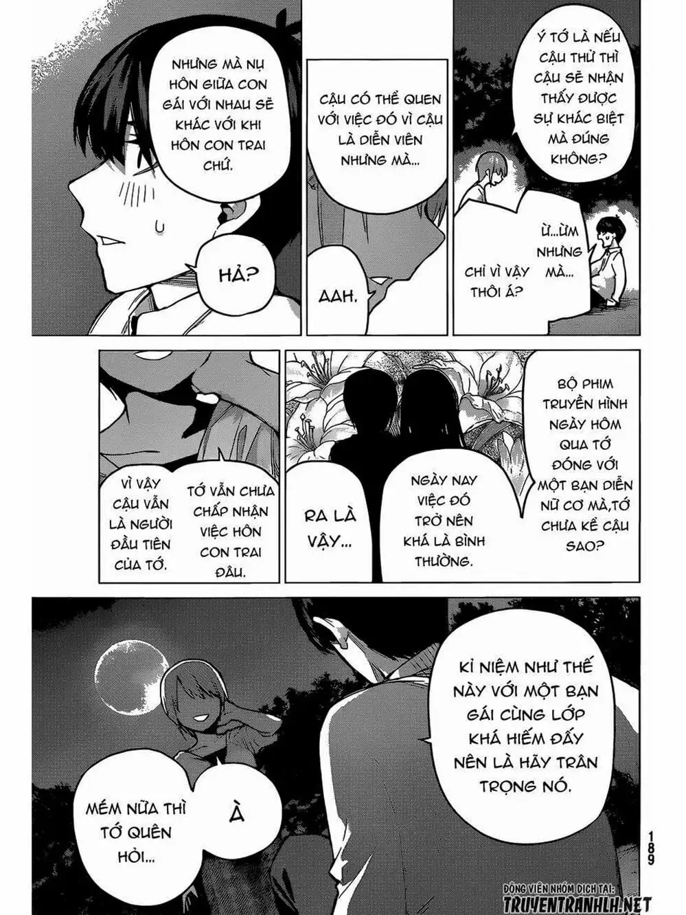 Truyện Tranh Nhà Có 5 Nàng Dâu - Gotoubun No Hanayome trang 6