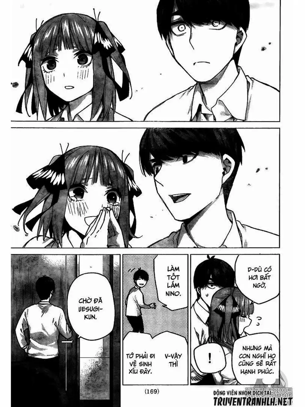 Truyện Tranh Nhà Có 5 Nàng Dâu - Gotoubun No Hanayome trang 6