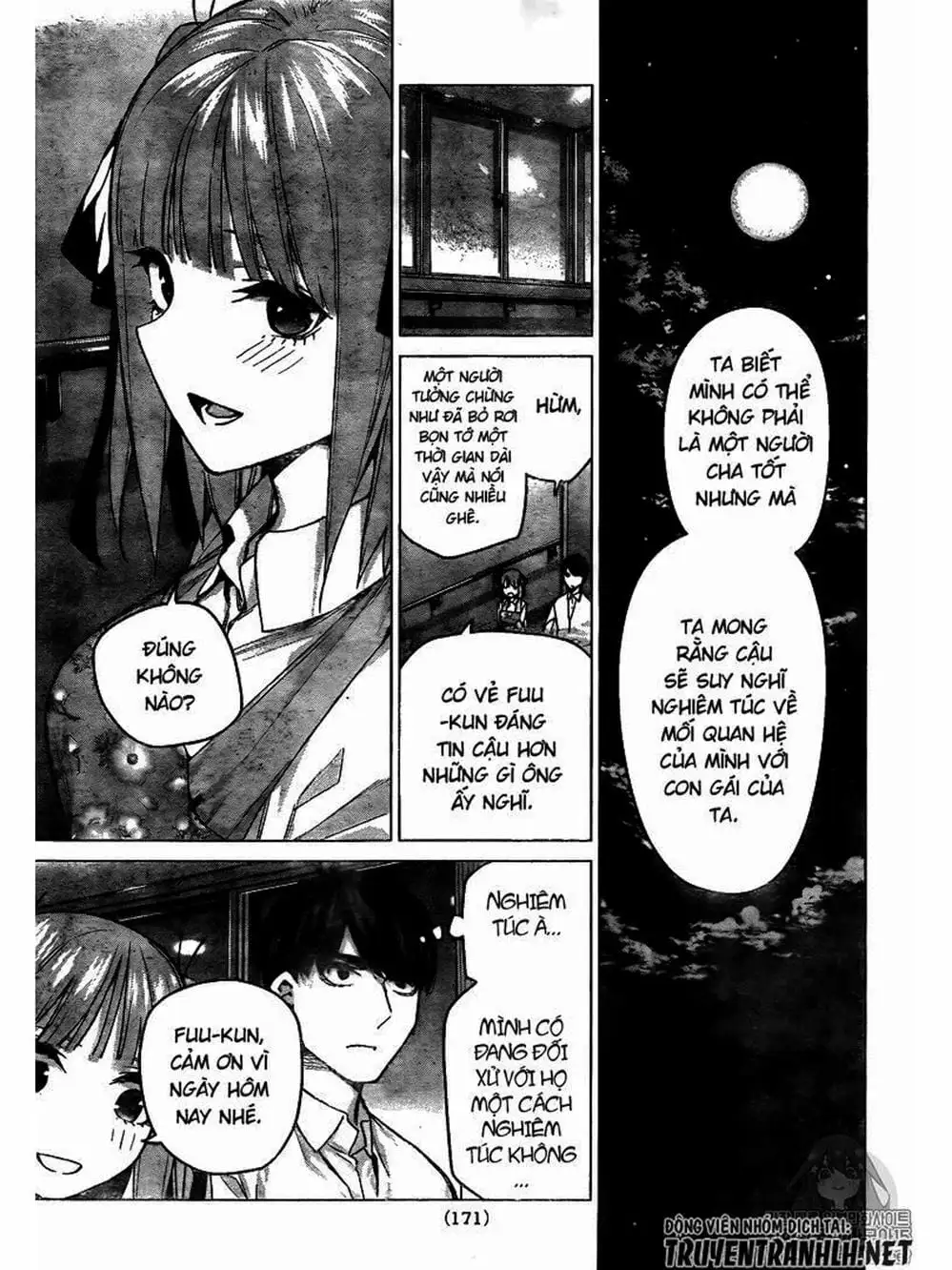 Truyện Tranh Nhà Có 5 Nàng Dâu - Gotoubun No Hanayome trang 6