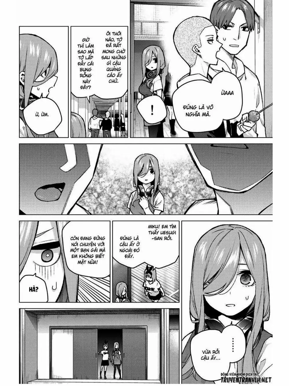 Truyện Tranh Nhà Có 5 Nàng Dâu - Gotoubun No Hanayome trang 6