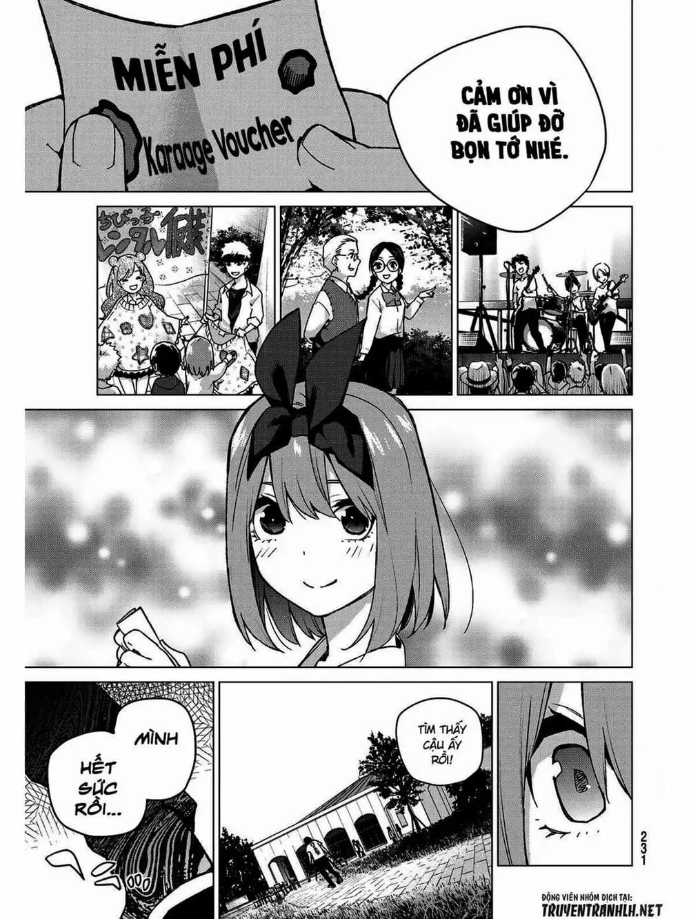 Truyện Tranh Nhà Có 5 Nàng Dâu - Gotoubun No Hanayome trang 6