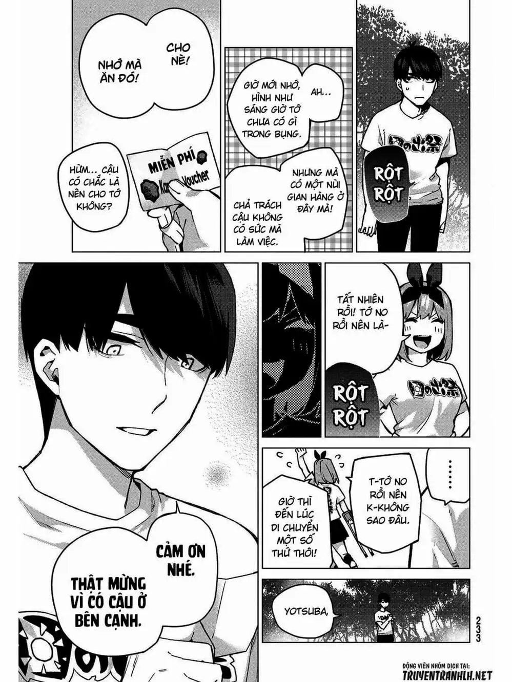 Truyện Tranh Nhà Có 5 Nàng Dâu - Gotoubun No Hanayome trang 6