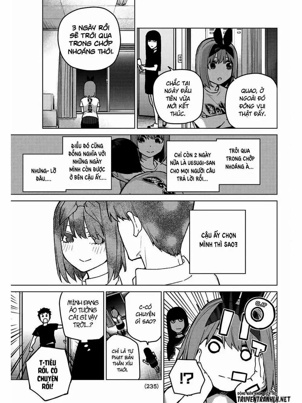 Truyện Tranh Nhà Có 5 Nàng Dâu - Gotoubun No Hanayome trang 6