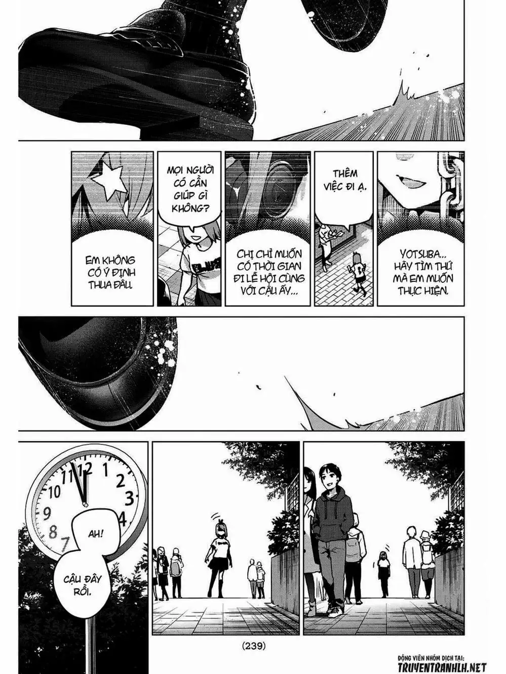 Truyện Tranh Nhà Có 5 Nàng Dâu - Gotoubun No Hanayome trang 6