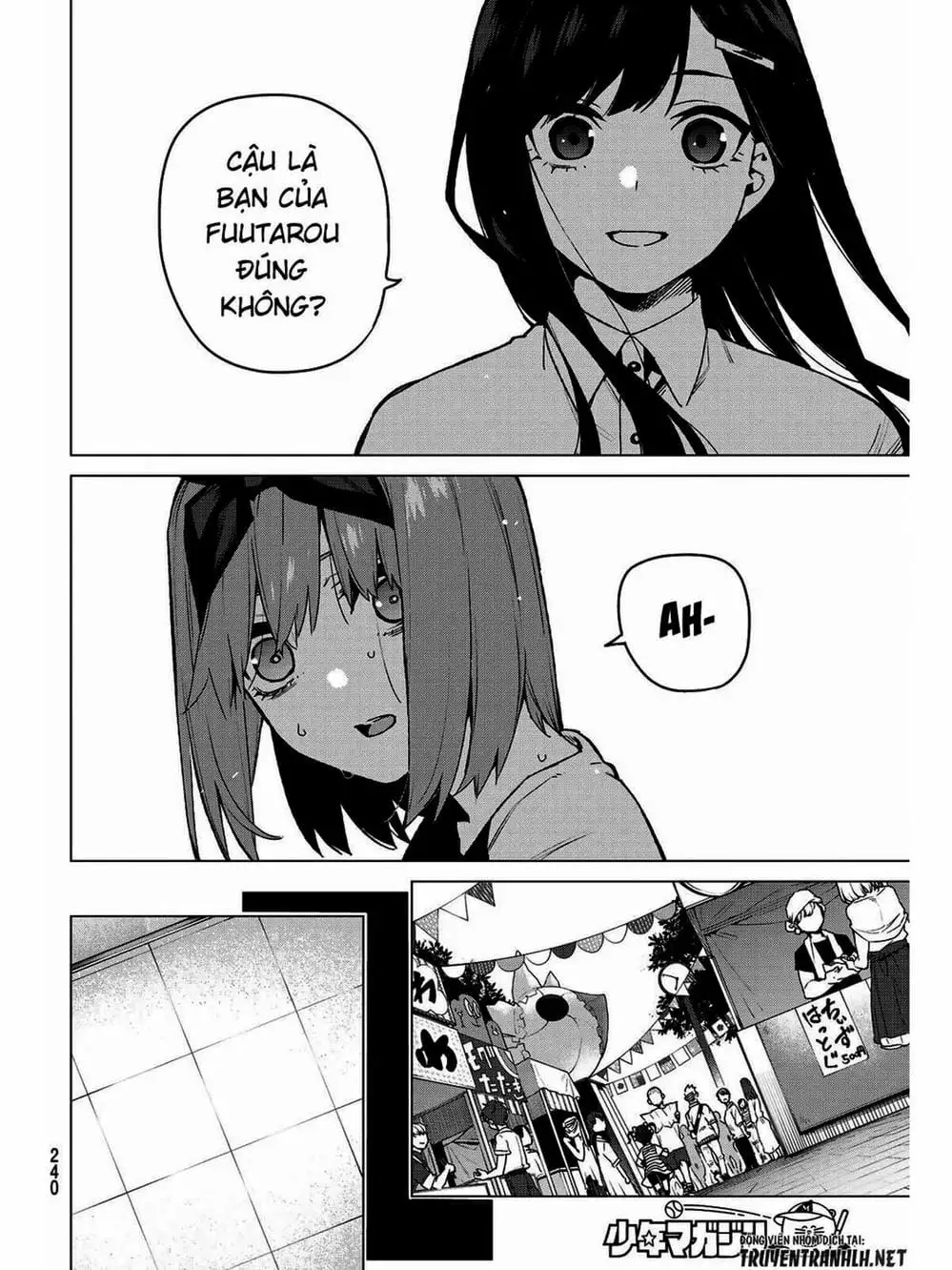 Truyện Tranh Nhà Có 5 Nàng Dâu - Gotoubun No Hanayome trang 6