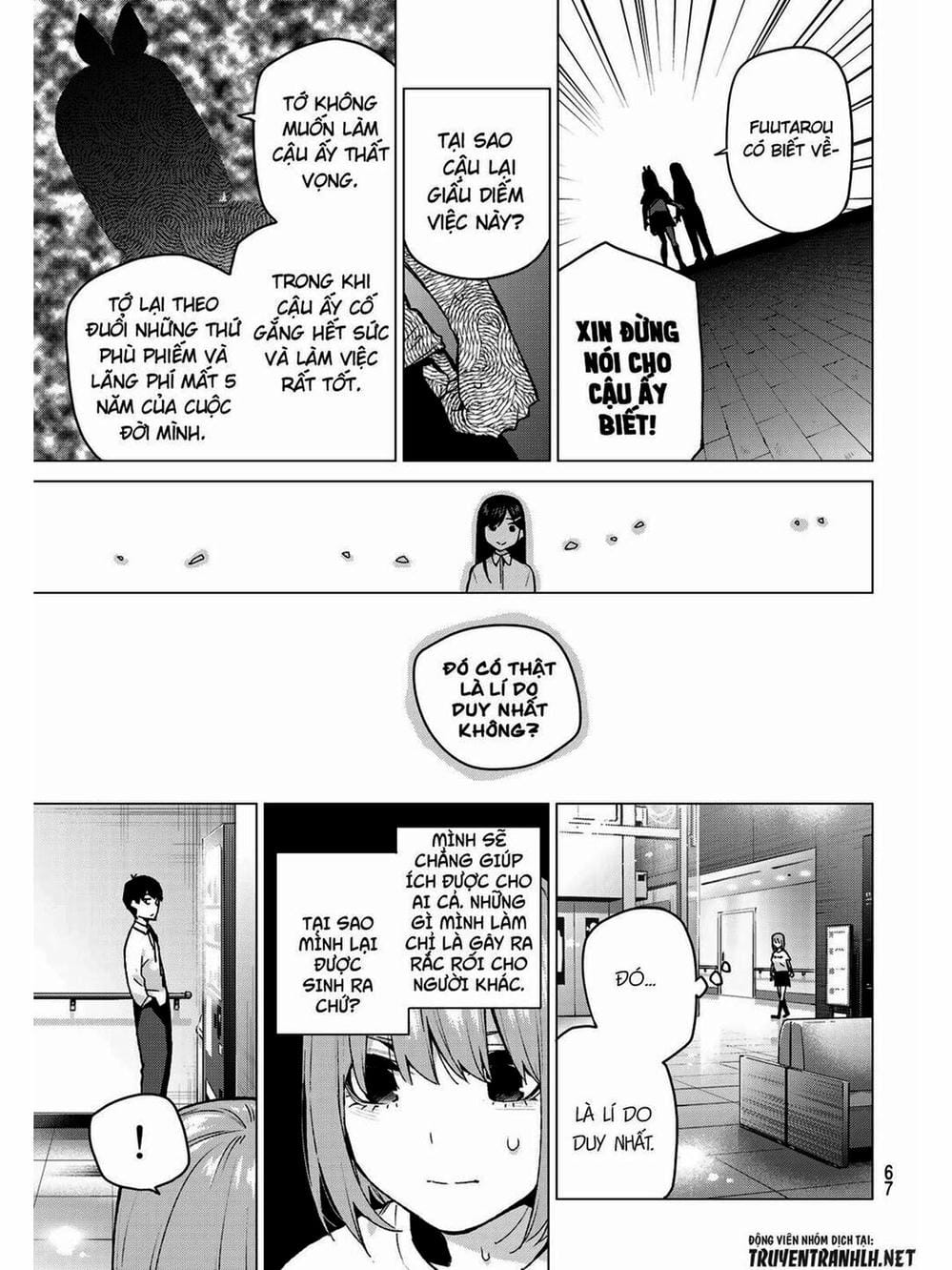 Truyện Tranh Nhà Có 5 Nàng Dâu - Gotoubun No Hanayome trang 6