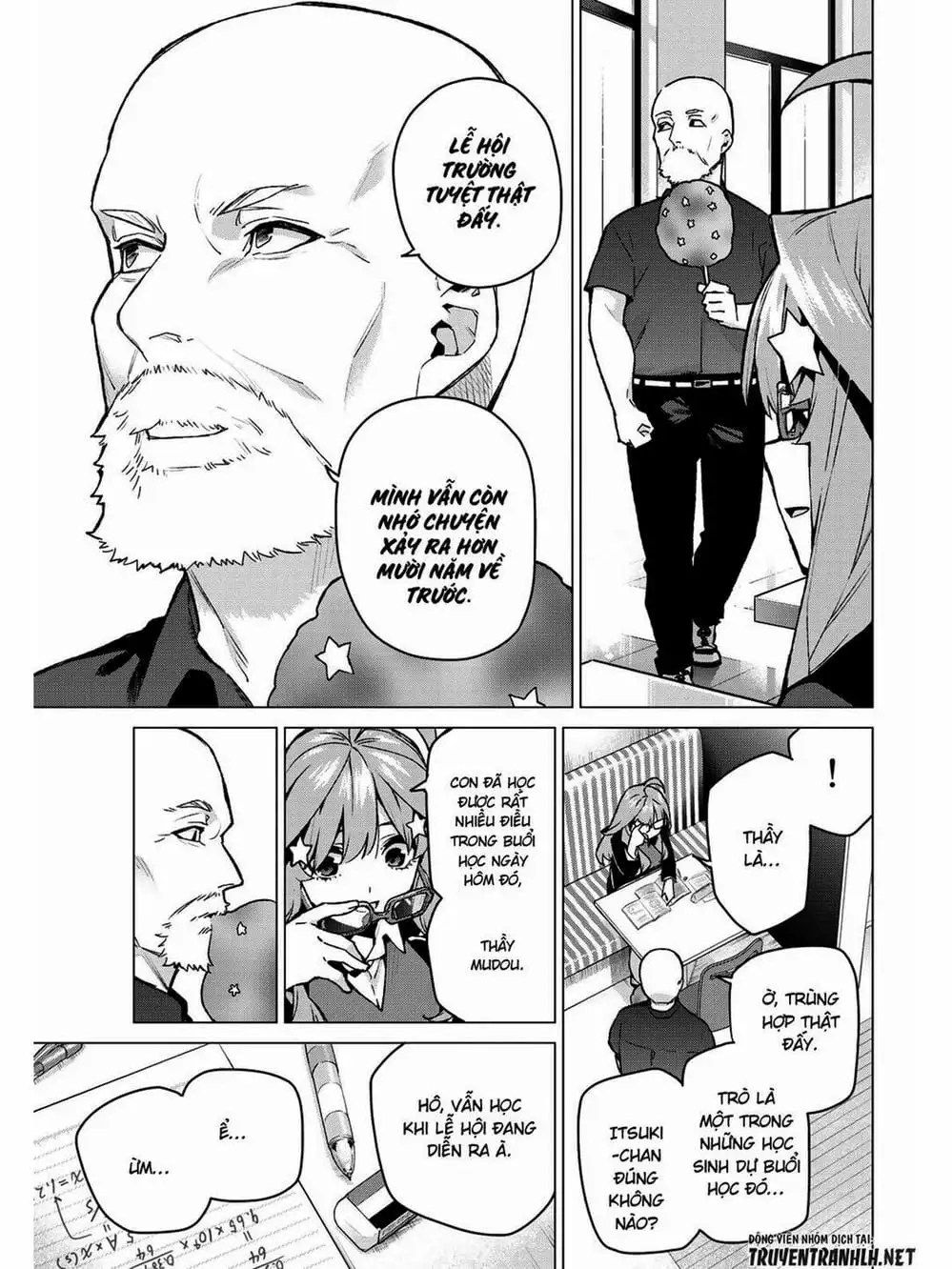 Truyện Tranh Nhà Có 5 Nàng Dâu - Gotoubun No Hanayome trang 6