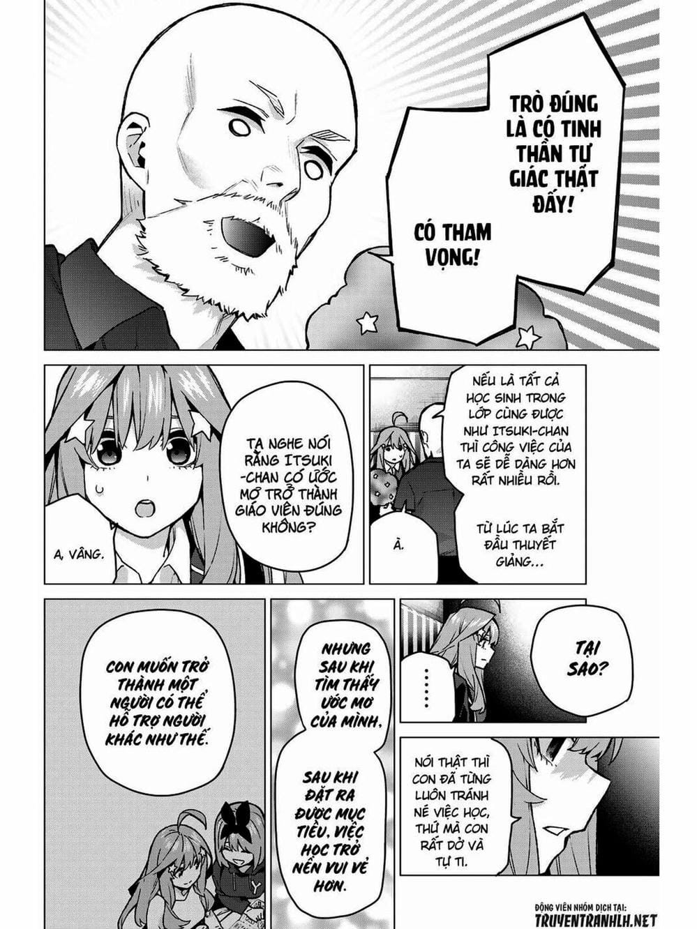 Truyện Tranh Nhà Có 5 Nàng Dâu - Gotoubun No Hanayome trang 6