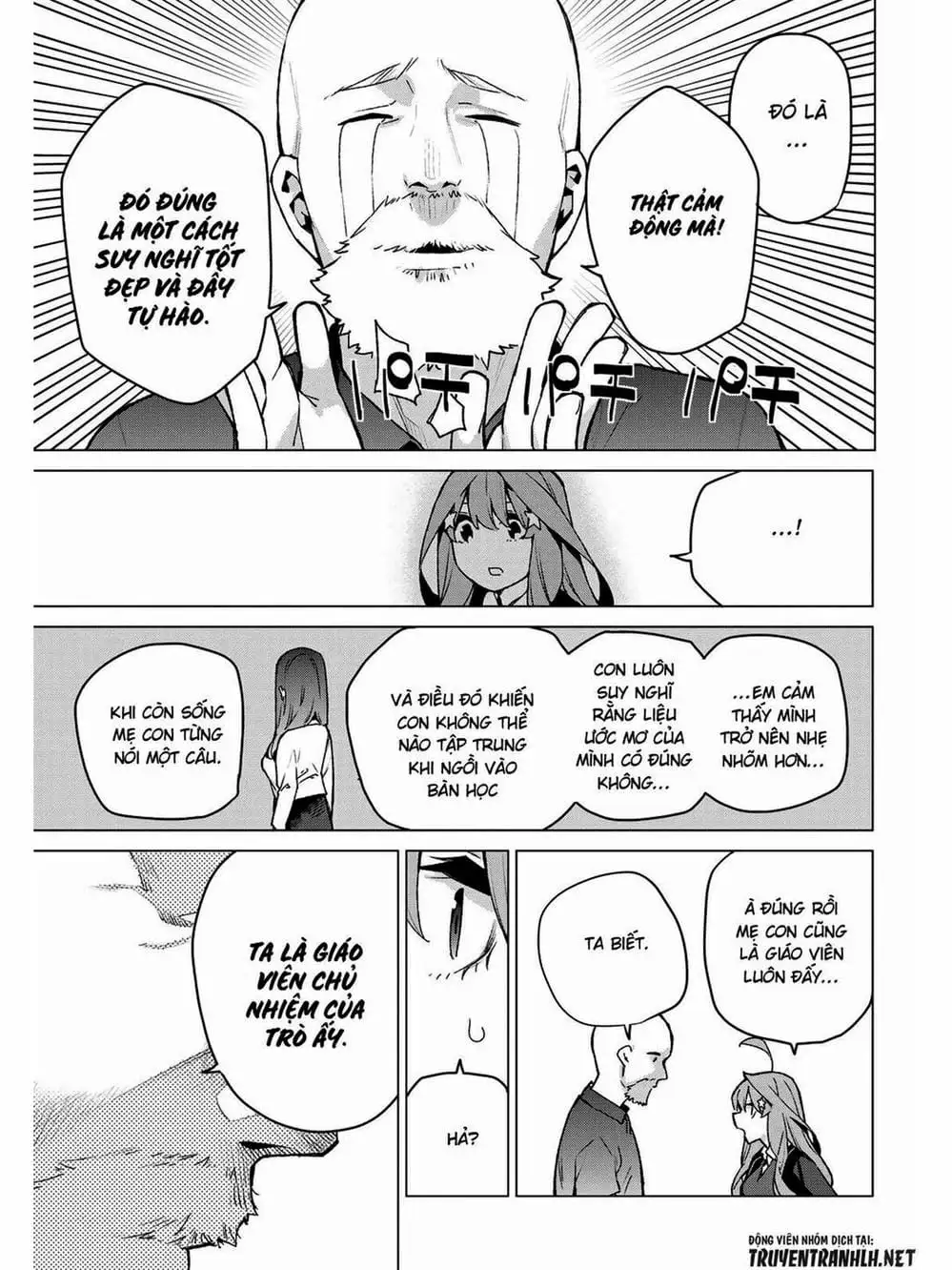 Truyện Tranh Nhà Có 5 Nàng Dâu - Gotoubun No Hanayome trang 6