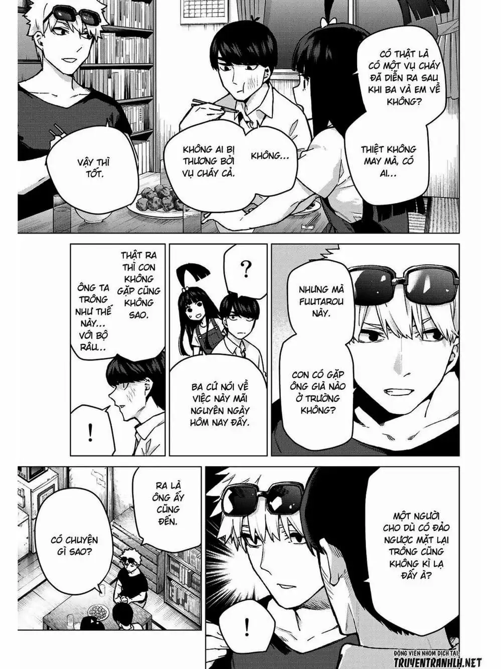 Truyện Tranh Nhà Có 5 Nàng Dâu - Gotoubun No Hanayome trang 6