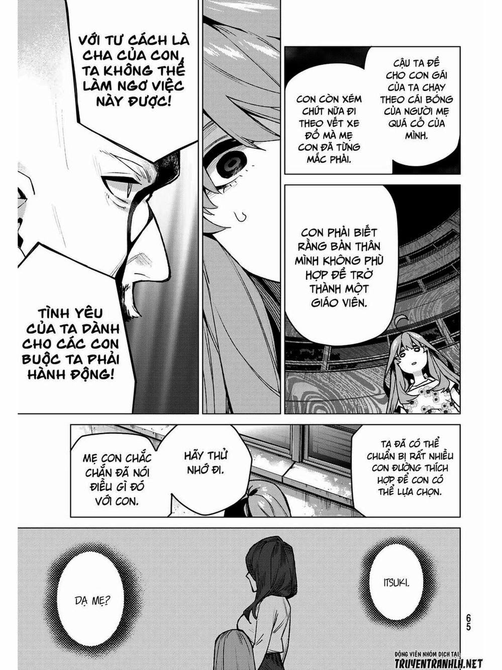 Truyện Tranh Nhà Có 5 Nàng Dâu - Gotoubun No Hanayome trang 6