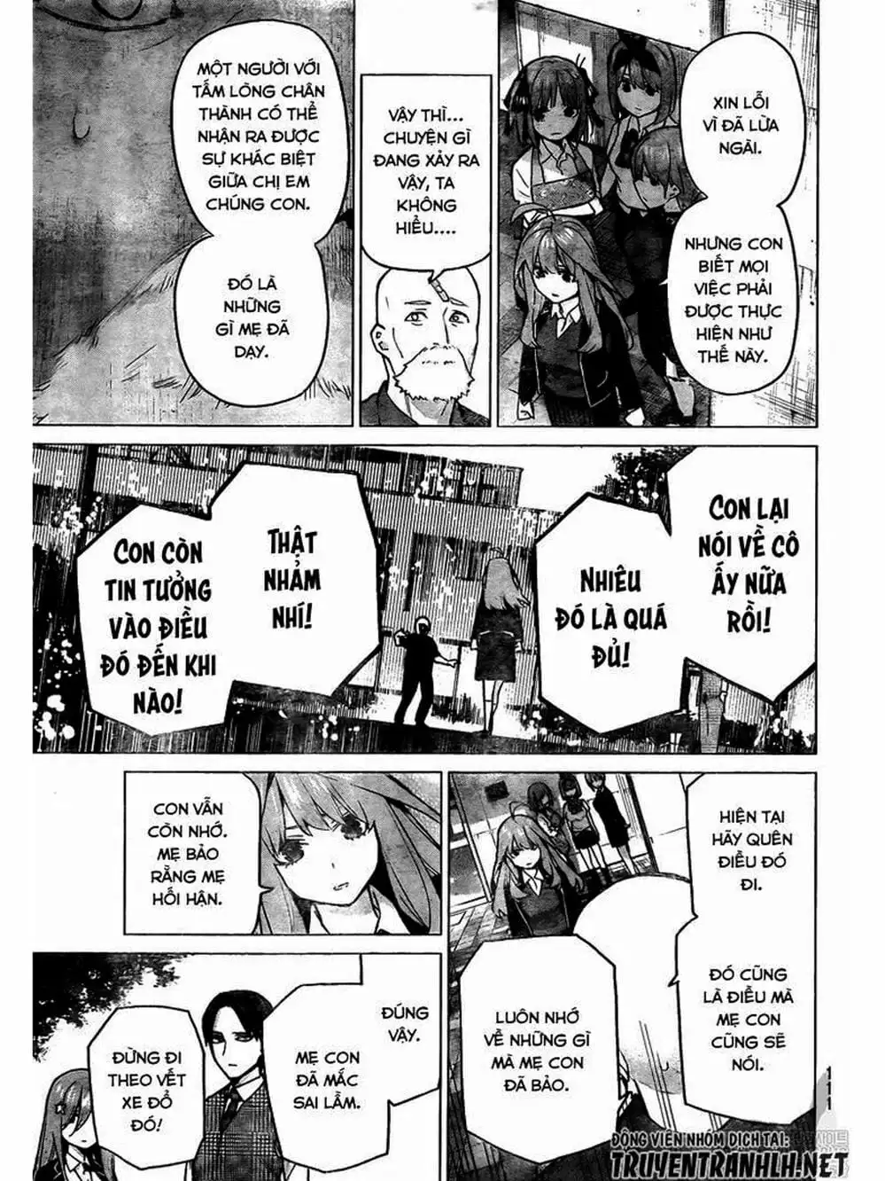 Truyện Tranh Nhà Có 5 Nàng Dâu - Gotoubun No Hanayome trang 6