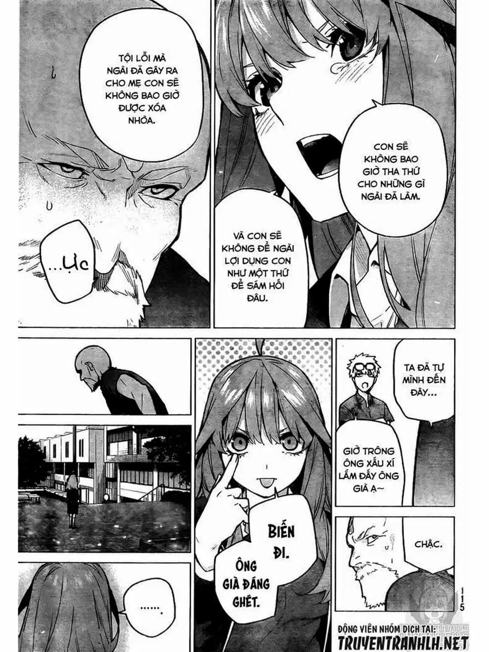 Truyện Tranh Nhà Có 5 Nàng Dâu - Gotoubun No Hanayome trang 6