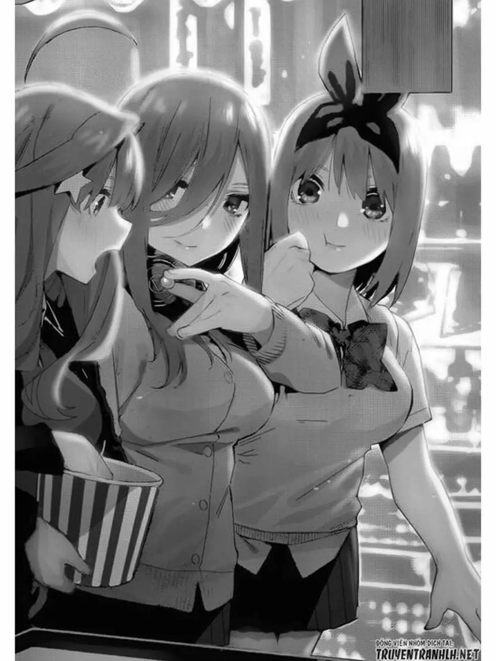 Truyện Tranh Nhà Có 5 Nàng Dâu - Gotoubun No Hanayome trang 6