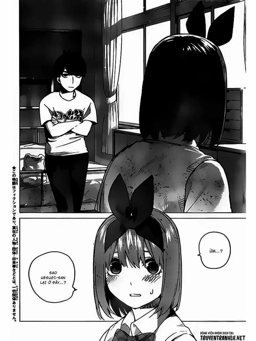 Truyện Tranh Nhà Có 5 Nàng Dâu - Gotoubun No Hanayome trang 6