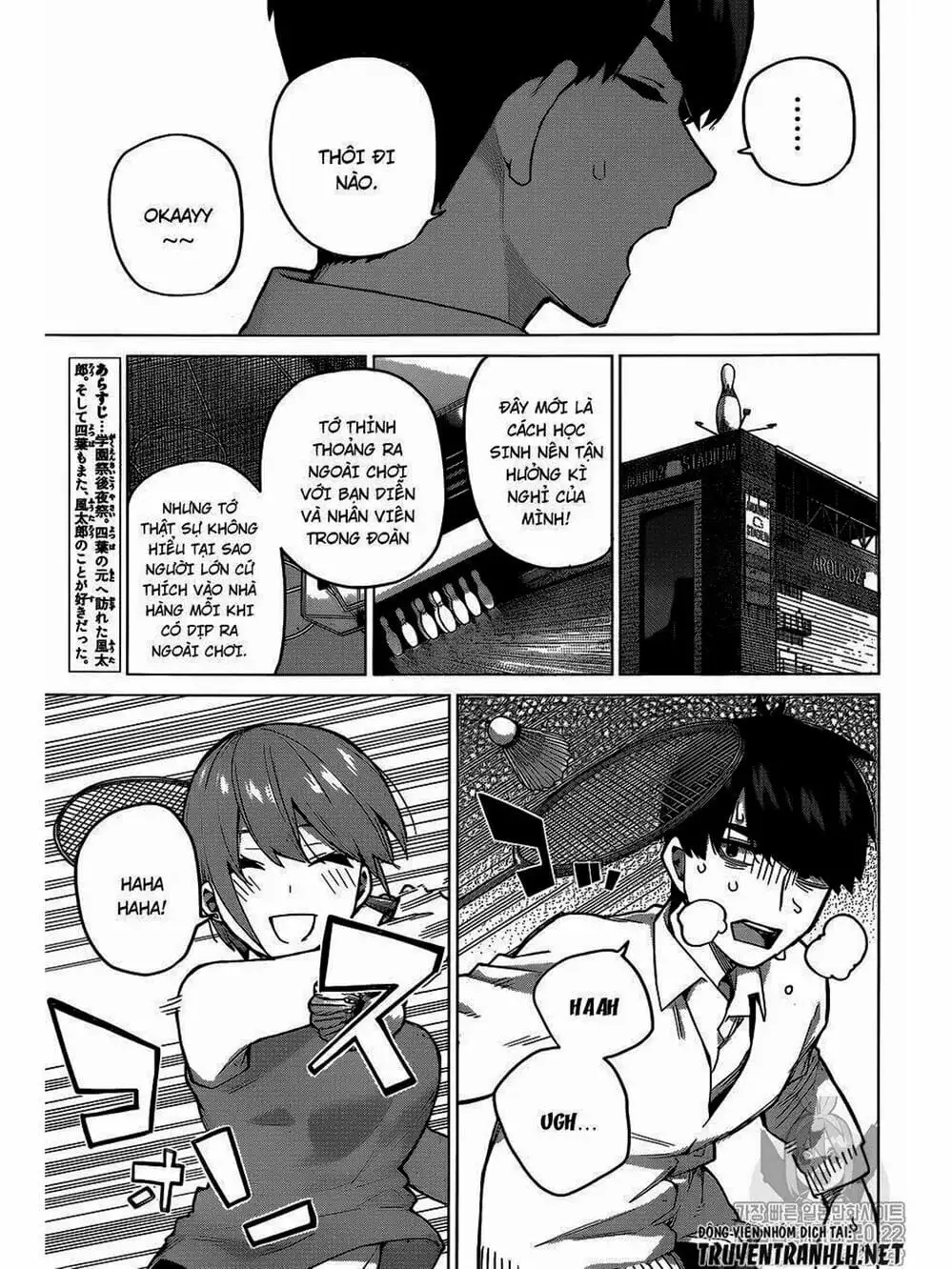 Truyện Tranh Nhà Có 5 Nàng Dâu - Gotoubun No Hanayome trang 6